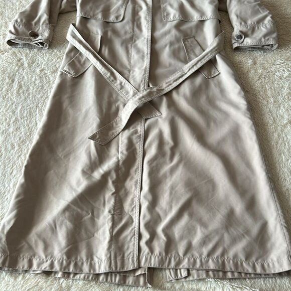 J Gallery beige trench coat size 10 - Picture 9 of 16